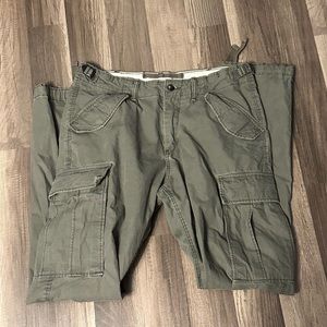 green h&m cargos